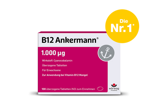 Vitamin B12 Tabletten – hochdosiertes B12