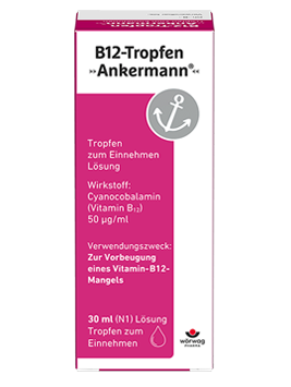 B12 Ankermann®: Vitamin-Mangel ausgleichen